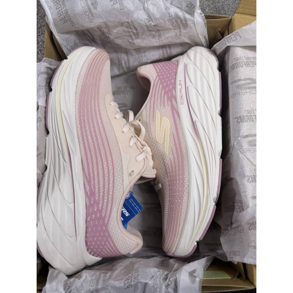 Skechers Max Cushioning Elite 3 Valares Zapatillas Running Mujer Talla 8.5 US